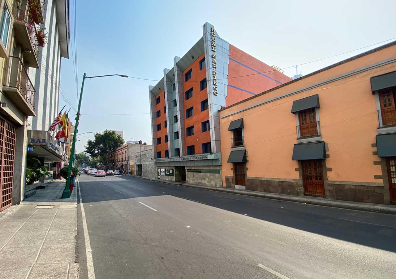 Hotel San Diego Mexico-stad Buitenkant foto