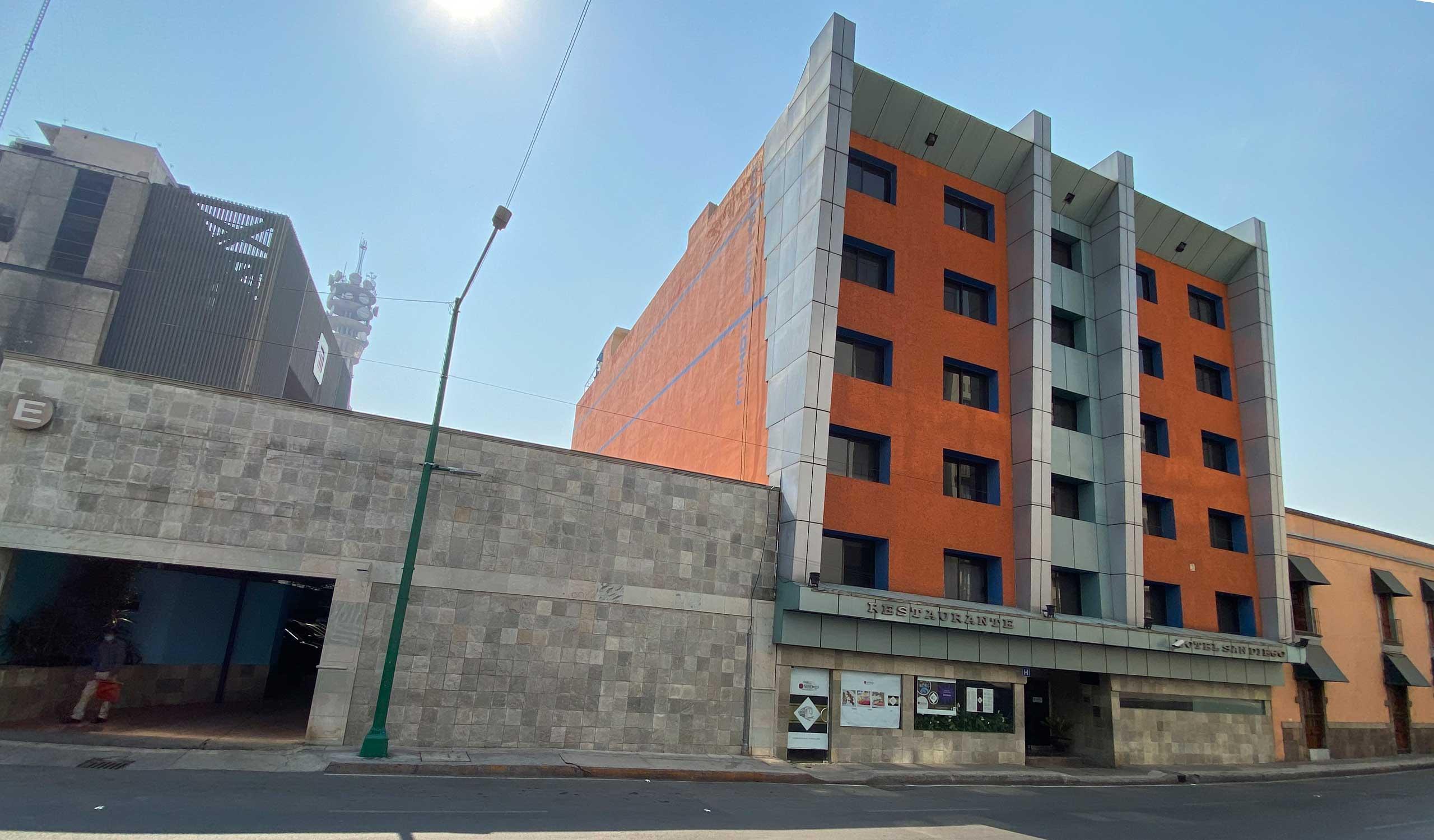 Hotel San Diego Mexico-stad Buitenkant foto
