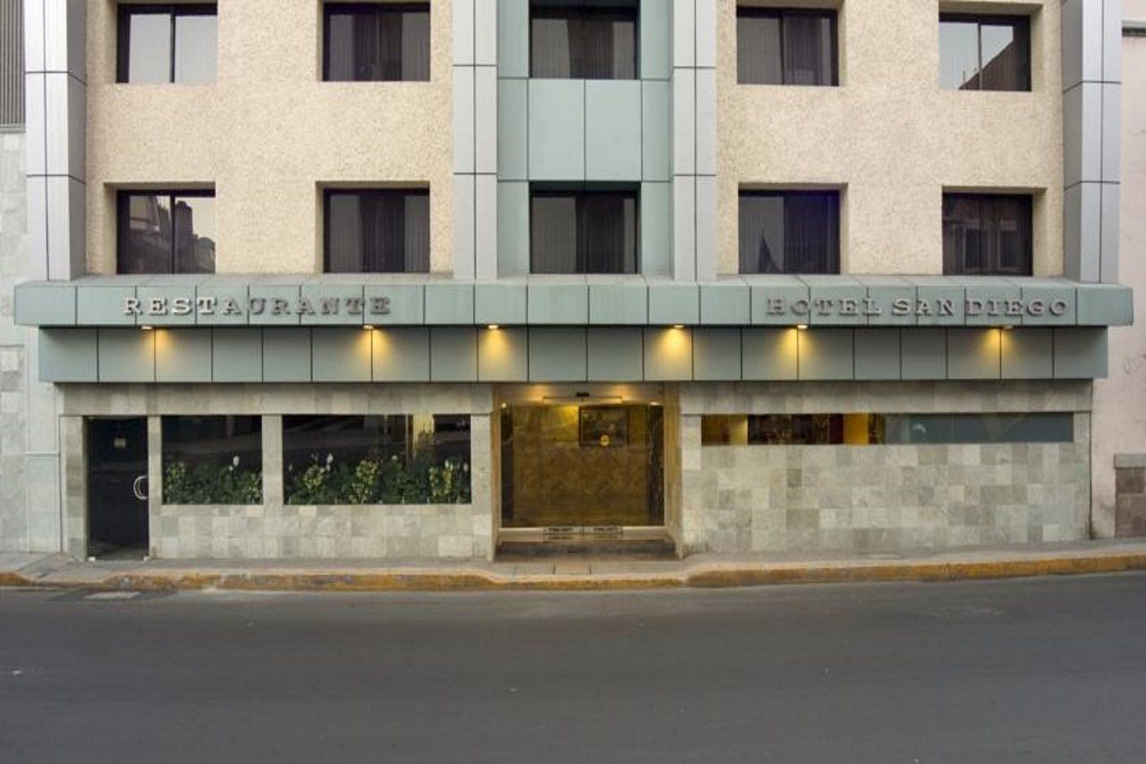 Hotel San Diego Mexico-stad Buitenkant foto